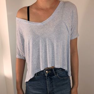 blue brandy melville tshirt